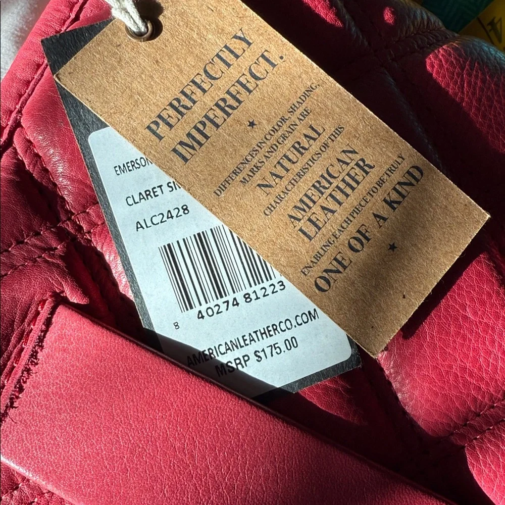 American Leather Co. diamond shaped
